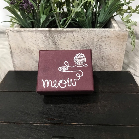 🆕VILMAIN PEWTER - MEOW PHOTO STAND - Picture 3 of 7